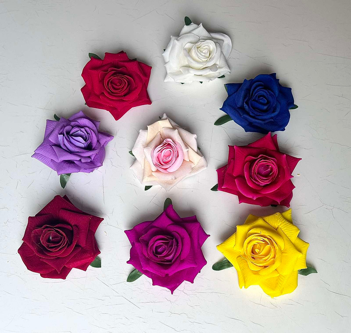 J-015 Velvet rose flower