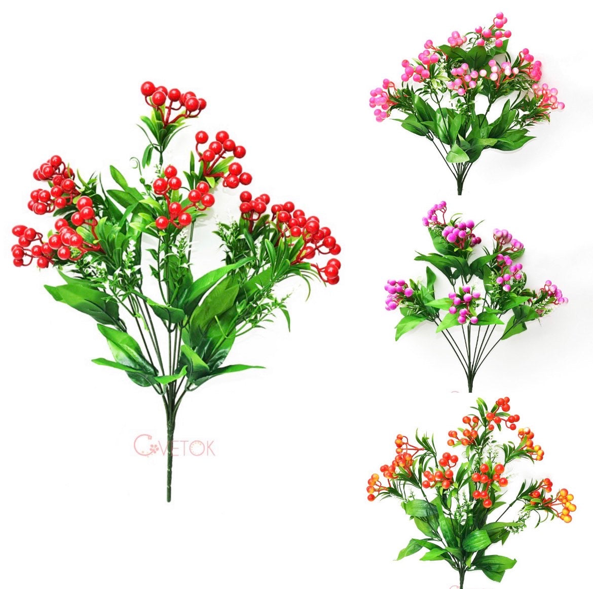 Е-9/10 Букет от червени топчета