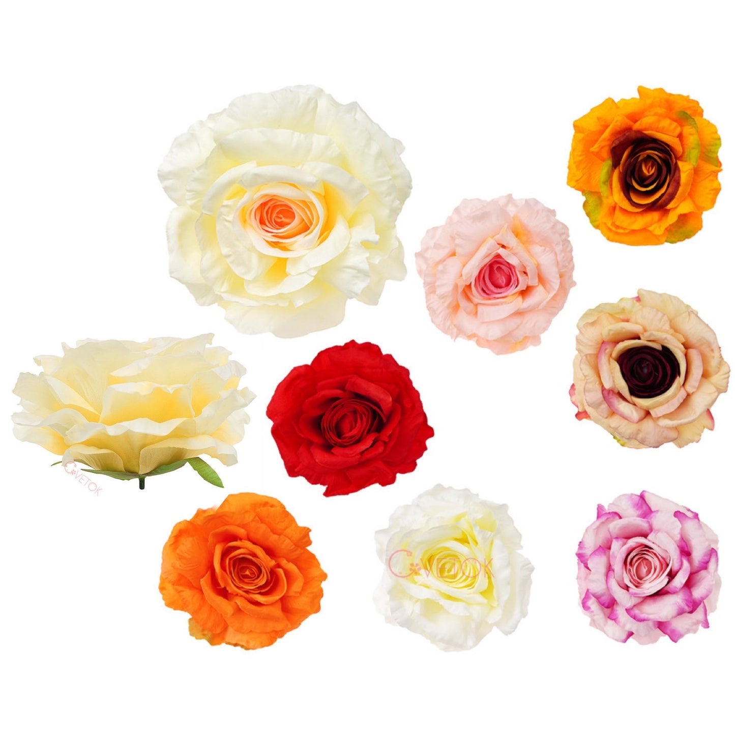 J-027 Голямо цвете от роза