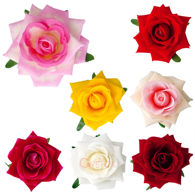 J-015 Кадифено цвете от роза