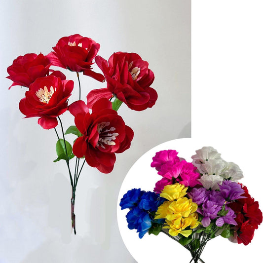 A-544 Bouquet of dahlias with 5 heads