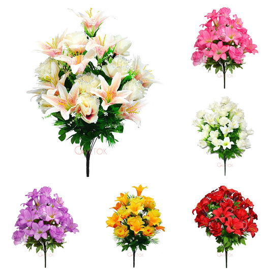 В-142 Голям букет от рози и лилии