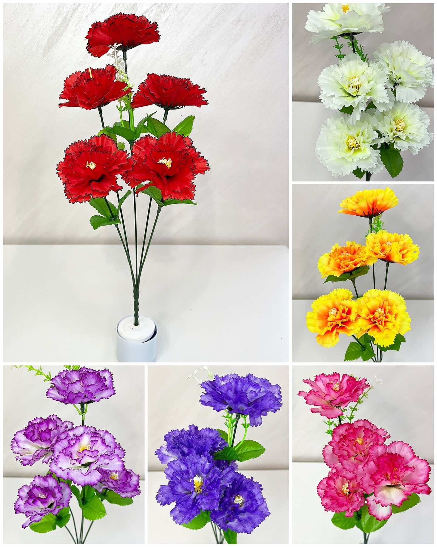 D-4 Евтин букет от карамфили